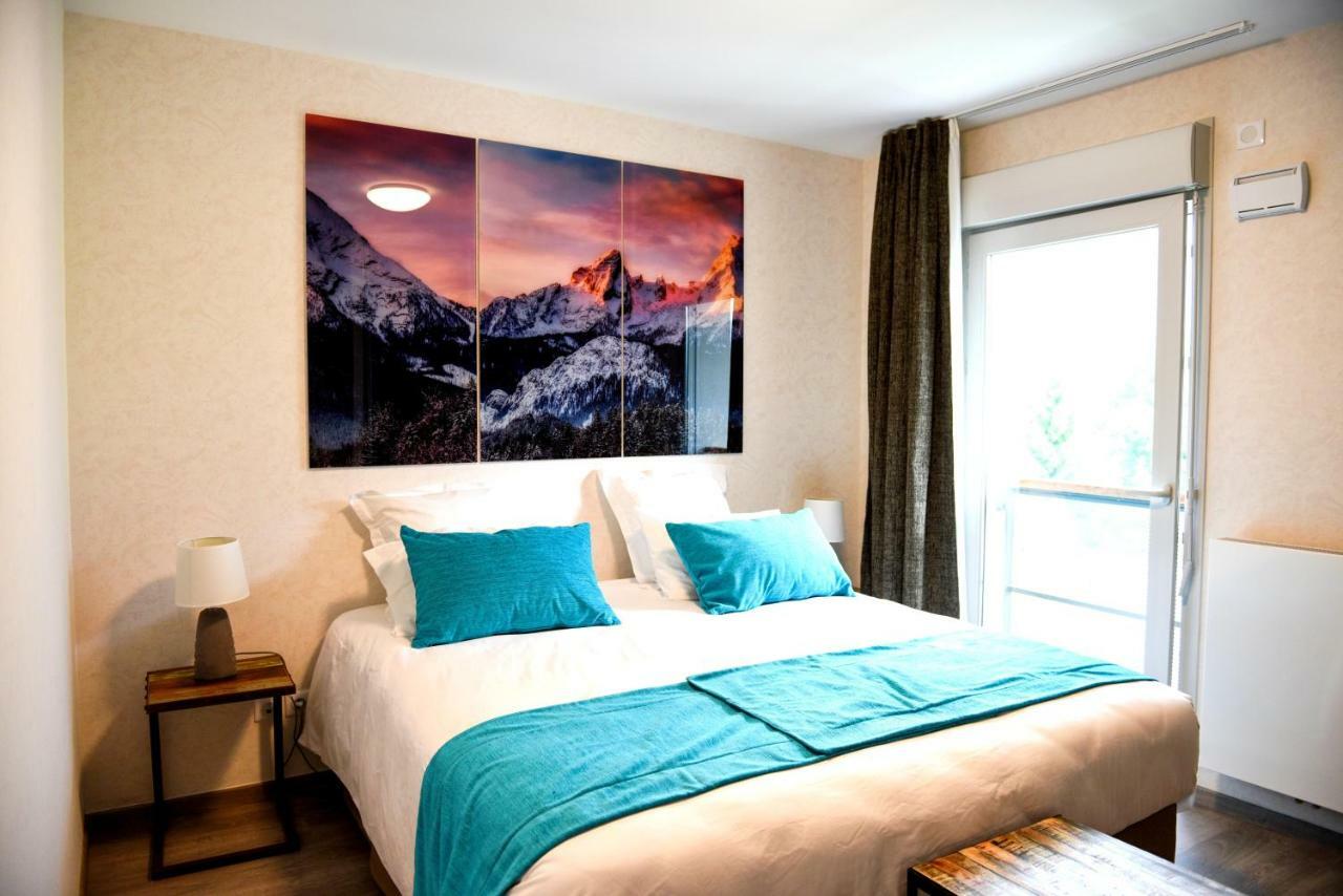 Appartement Au Pied Du Mont-Blanc ! ซาล็องช์ ภายนอก รูปภาพ