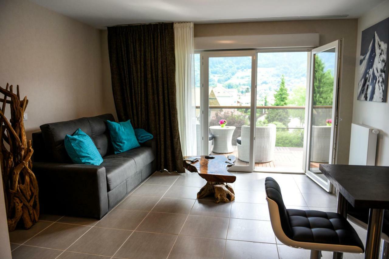 Appartement Au Pied Du Mont-Blanc ! ซาล็องช์ ภายนอก รูปภาพ