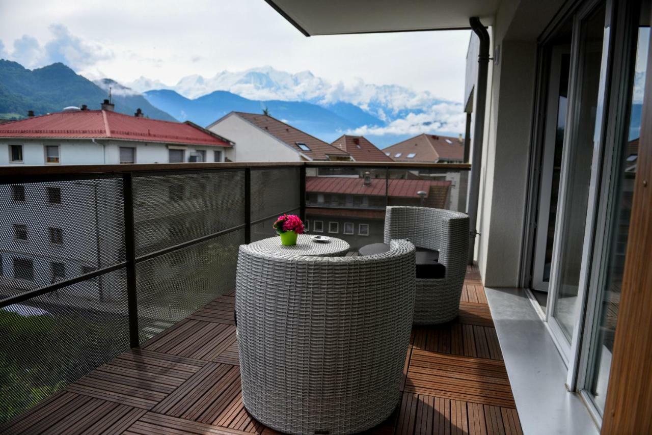Appartement Au Pied Du Mont-Blanc ! ซาล็องช์ ภายนอก รูปภาพ