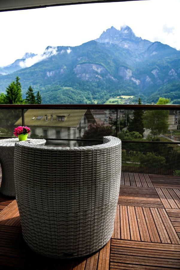 Appartement Au Pied Du Mont-Blanc ! ซาล็องช์ ภายนอก รูปภาพ